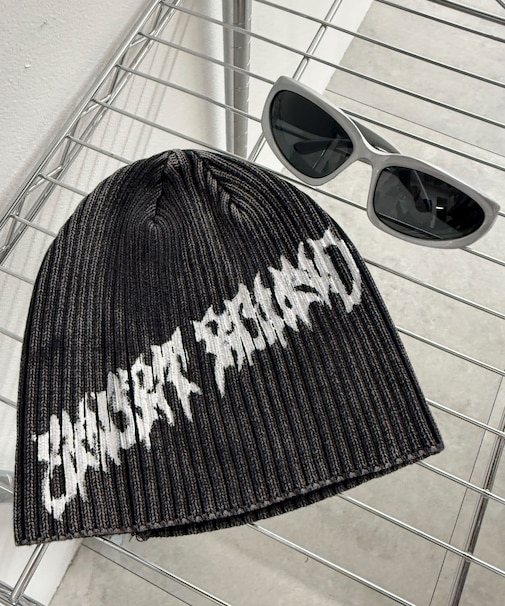 スプレープリントビーニー