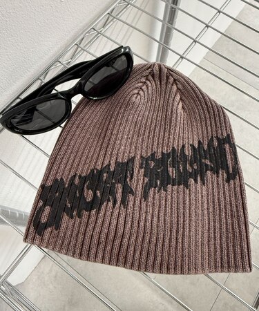 スプレープリントビーニー