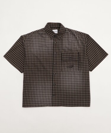 ブリーチチェックロゴシャツ(SS)