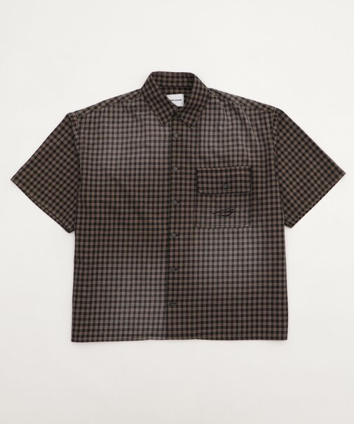 ブリーチチェックロゴシャツ(SS)