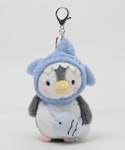 おでかけペンギンぬいぐるみキーホルダー
