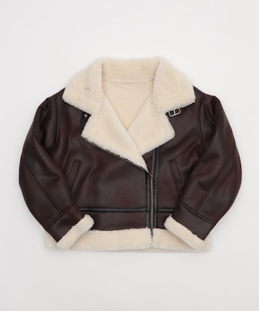 フェイクムートンボアジャケット