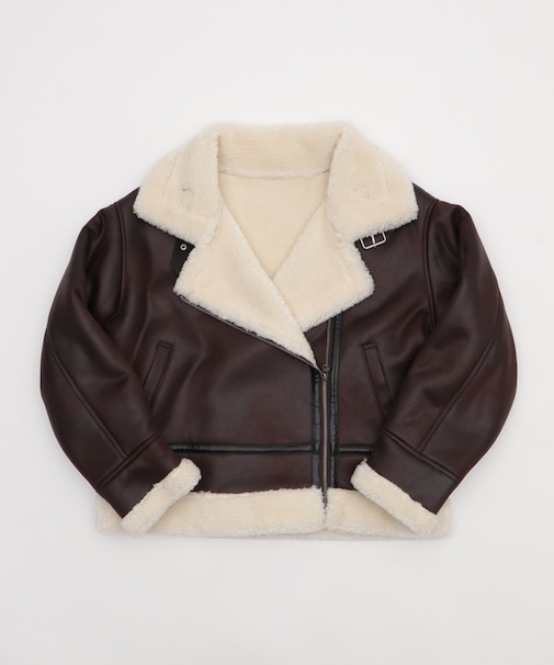 フェイクムートンボアジャケット