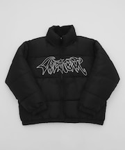 パファーグラフィックブルゾン