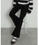 ストレッチフレアデニムパンツ