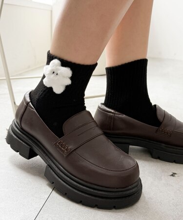 ぬいぐるみアンクルパイルソックス