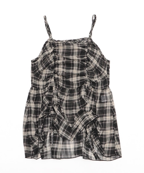 ドロストデザインキャミワンピース