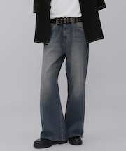 フレアデニムパンツ