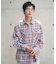 オンブレチェックネルシャツ(LS)