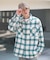 オンブレチェックネルシャツ(LS)