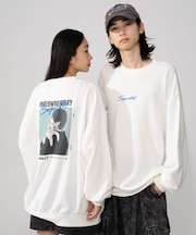 アソートグラフィックプルオーバー