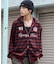 ナンバリングカットZIPパーカー