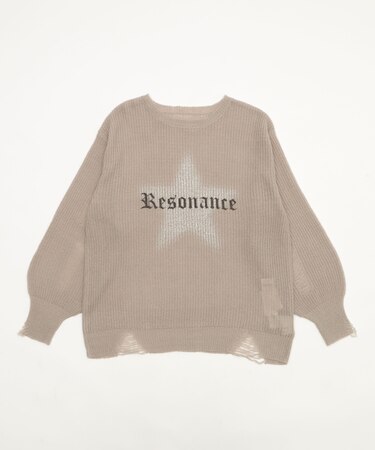 モヘアタッチスターBIGニット