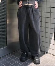 スウェットワイドパンツ