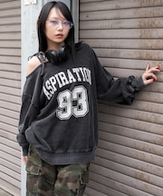 2WAYグラフィックワンショルBIGスウェット