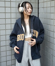 グラフィックBIGZIPパーカー