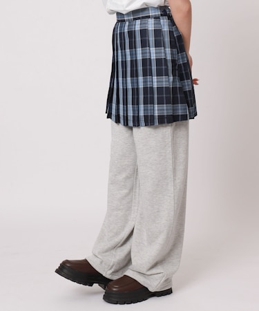 イージーストレートスウェットパンツ