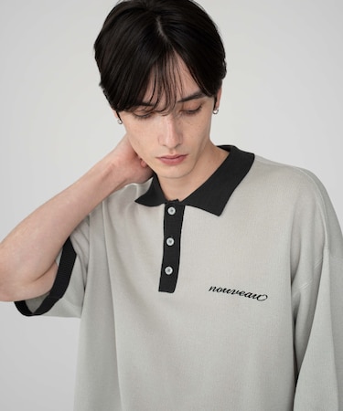 ワンポイントニットポロシャツ(SS)