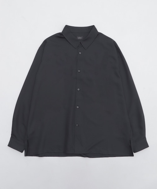 ルーズシルエットボックスシャツ(LS)
