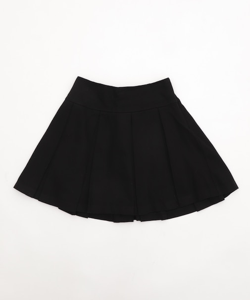 ツイルプリーツミニスカパン