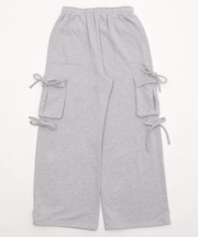 リボンカーゴスウェットパンツ
