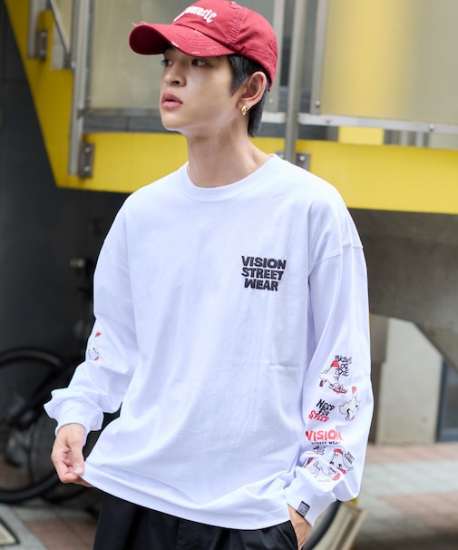 別注VISIONゴーストグラフィックT(LS)