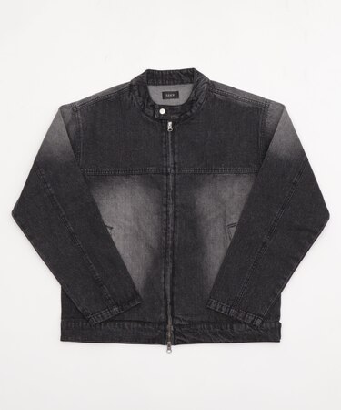 ライダースデニムジャケット