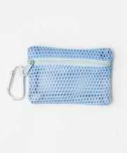 メッシュ配色ポーチ