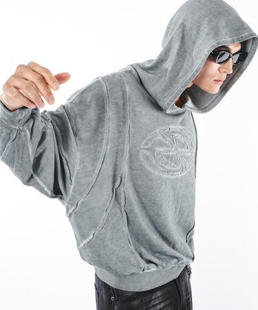 コールドダイスウィッチングプルパーカー