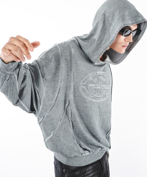 コールドダイスウィッチングプルパーカー