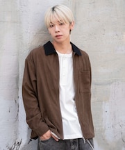 コーデュロイシャツジャケット