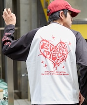 スリーブロゴグラフィックラグランT(LS)