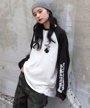 スリーブロゴグラフィックラグランT(LS)