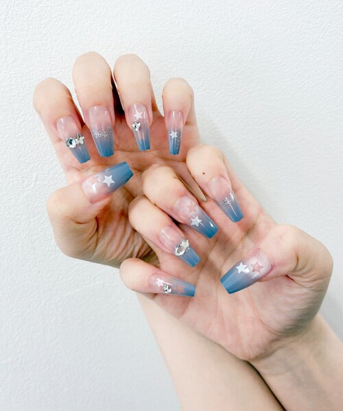 専用♡デザインチップ トップネイリストのデザインが自宅で手軽に楽しめる 形状記憶ネイル