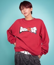 ハートモチーフプルオーバー