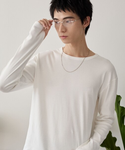 タイトフィットリブT(LS)