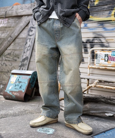 イージーダブルニーパンツ