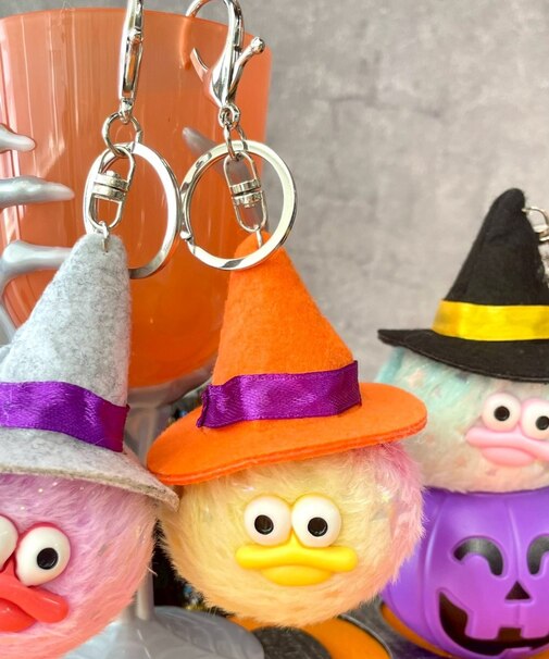 まじょまじょモンスターぬいぐるみキーホルダー