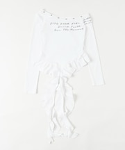 サイドテールスタッズロゴT