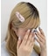 L2Pビジューファーヘアピン