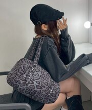 アソート柄ボストンバッグ