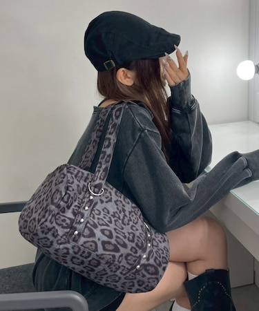 アソート柄ボストンバッグ