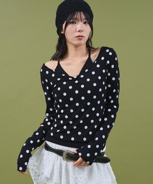 ドッドレイヤードトップス