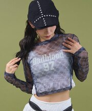 ナンバーロゴチェックシアートップ