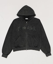 ショートグラフィックZIPパーカー