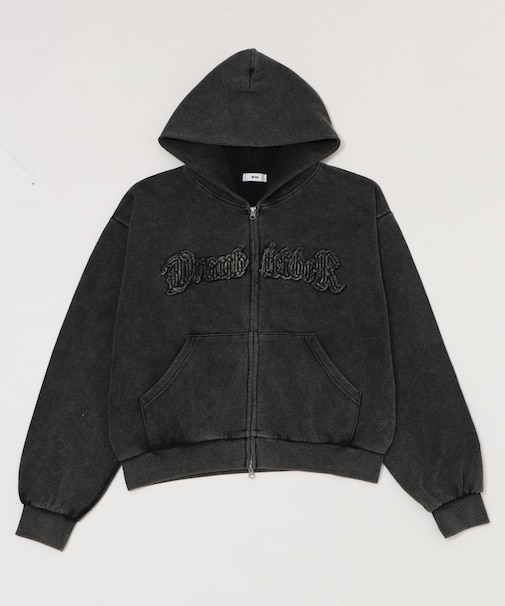 ショートグラフィックZIPパーカー