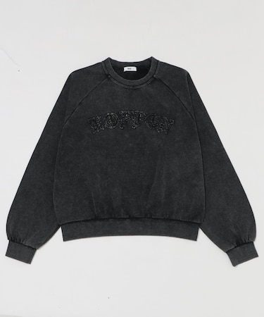 ショートグラフィックプルオーバー