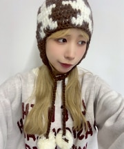 ローゲージスターニットキャップ