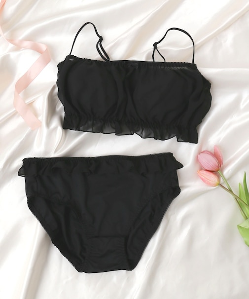 Liliane Ciel シフォンフリル