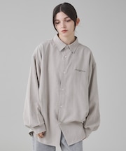 フィブリルワンポイントBIGシャツ(LS)